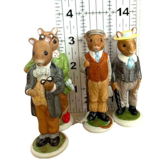 Sebastian Miniatures Samuel Alexander Henry Wilfred Mouse Figurines Lot of 4 FP - Picture 2 of 11